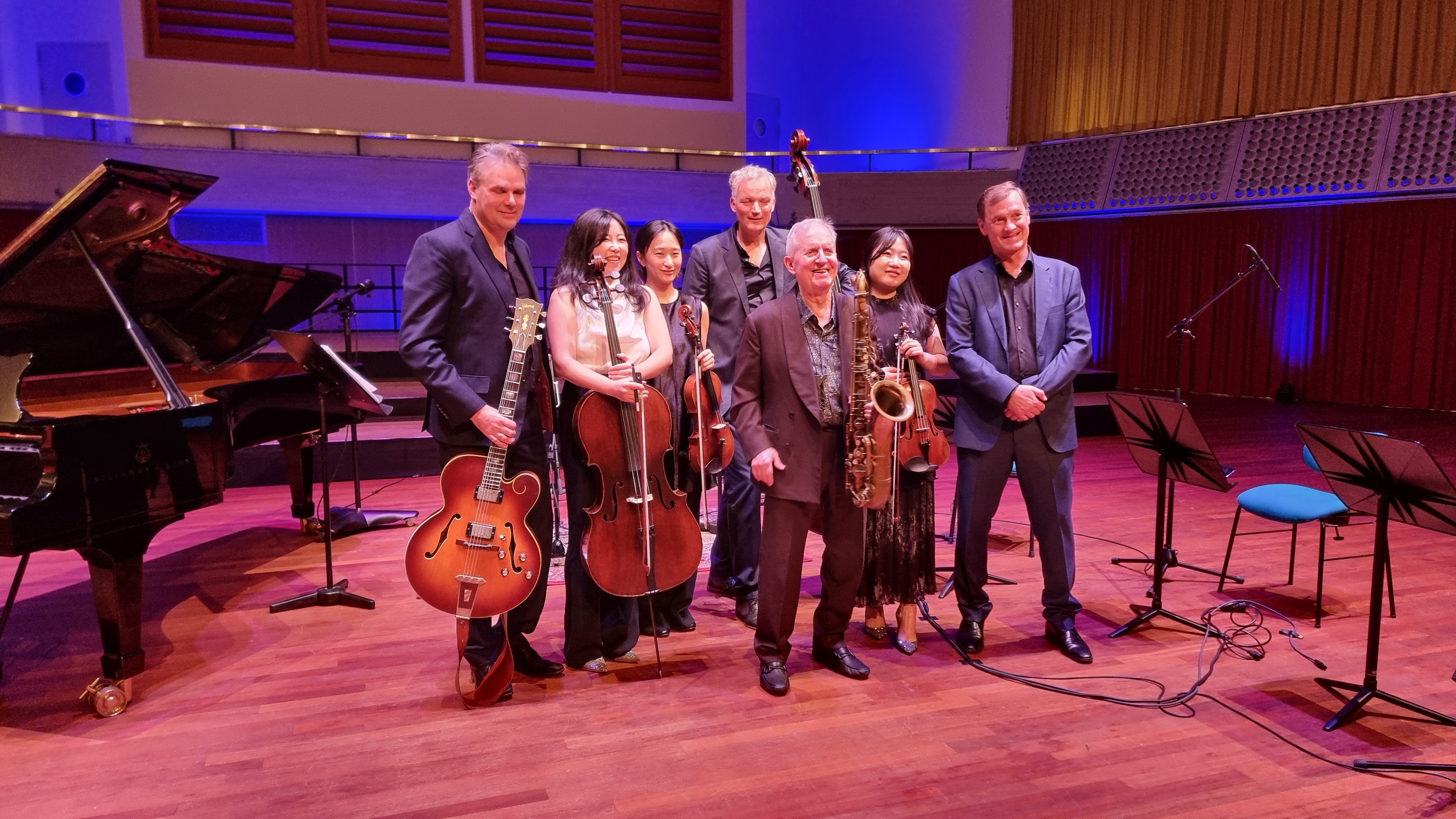 Recordingsession with The Ghost, the King and I featuring Scott Hamilton and Salon de Musique for Sound Liaison